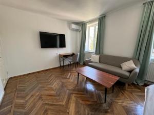 TV a/nebo společenská místnost v ubytování Kantora19
