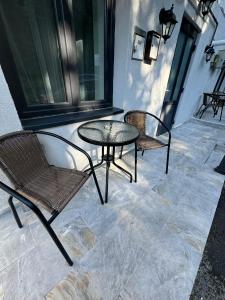 Balkón nebo terasa v ubytování Green Residence Brasov