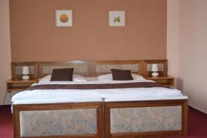 En eller flere senger på et rom på Resort Hotel Zvíkov