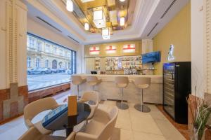 Posezení v ubytování Majestic Plaza Hotel Prague