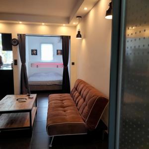 Posezení v ubytování Studio de l'océan
