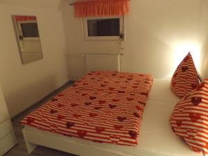 Postel nebo postele na pokoji v ubytování Haus Elpe Nähe Meschede Winterberg