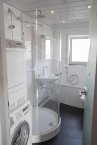 Koupelna v ubytování #1 Ferienwohnung Hochparterre