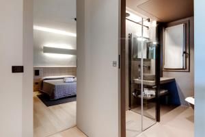 Kúpeľňa v ubytovaní Mima Aparthotel Boutique & Spa + 37 fotografií