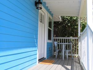 Balkón nebo terasa v ubytování Hill Street Cottage