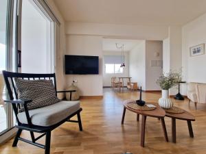 TV a/nebo společenská místnost v ubytování STAY Space View Apartment