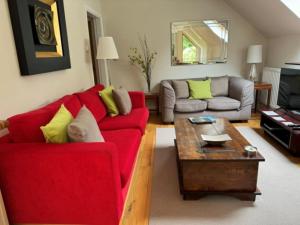 Χώρος καθιστικού στο The Wee Cosy Nook