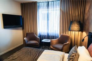 Sjónvarps- og/eða afþreyingartæki á Struer Grand Hotel