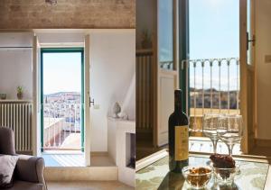 Posezení v ubytování Casa Riscatto Suite