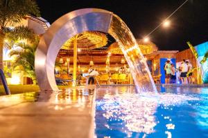 Pousada Solarium de Gostoso内部或周边的泳池