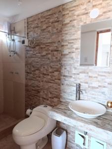 Ένα μπάνιο στο Anata Hotel