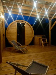 Fotografie z fotogalerie ubytování Sworna łąka z zewnętrznym SPA- sauna, jacuzzi, balia v destinaci Swornegacie