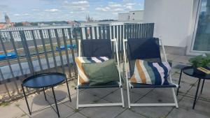 Ein Balkon oder eine Terrasse in der Unterkunft Holiday Inn - the niu, Sparrow Regensburg by IHG