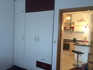 Kuchyň nebo kuchyňský kout v ubytování Apartment Marijeta Makarska