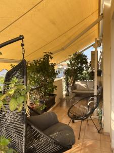 A balcony or terrace at My Way Hotel