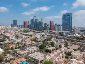 Linna Los Angeles üldine vaade või majutusasutusest Stylish Dtla Home With Views pildistatud vaade