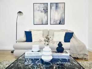 Posezení v ubytování Linden Avenue Apartment - self check in
