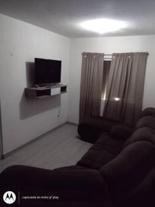 TV a/nebo společenská místnost v ubytování apartamento cerca del AIFA + 3 fotografie