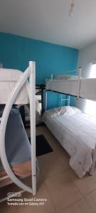 Postel nebo postele na pokoji v ubytování Fin de semana en Morelos