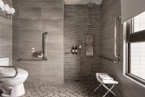 Koupelna v ubytování Hotel YAM LAGOM