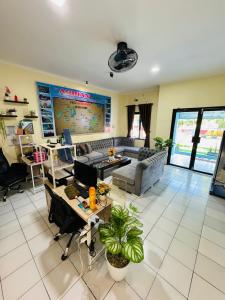 Posezení v ubytování Ardian House Jepara