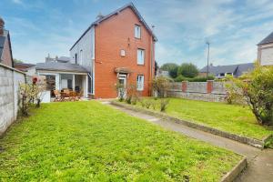 Zahrada ubytování Les Brises Normandes - Maison à 4min de la plage