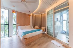 Postel nebo postele na pokoji v ubytování Hotel Star Shell