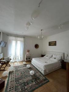 Postel nebo postele na pokoji v ubytování A un passo dal castello