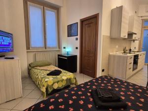 Kuchyň nebo kuchyňský kout v ubytování Casa Stile Libero 40 Arcore FS-GP Monza-Milano-Lecco
