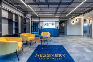 Posezení v ubytování Hessnery Hotel