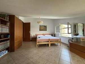 Letto o letti in una camera di Casetta a Cavarretta
