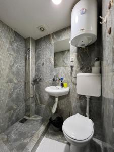 Koupelna v ubytování Berić Rooms