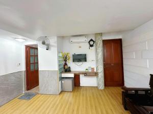 Kuchyň nebo kuchyňský kout v ubytování H79 HOTEL