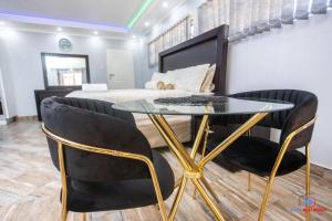 Posezení v ubytování Mathanda Guest House