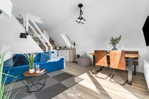 Posezení v ubytování FW Happy Lounge Haffkrug