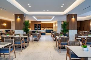 Restauracja lub miejsce do jedzenia w obiekcie El Greco Resort & Spa