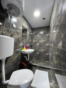 Koupelna v ubytování Berić Rooms