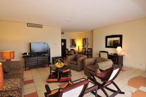 Et sittehjørne på Mombasa Continental Resort