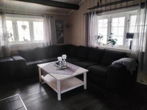Χώρος καθιστικού στο Hessdalen hytte