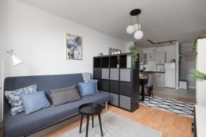 Kuchyňa alebo kuchynka v ubytovaní Wola Lavish Apartment