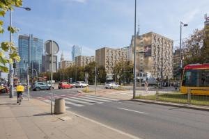 Výhľad na mesto Varšava alebo výhľad na mesto priamo z apartmánu