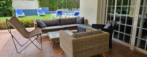Posezení v ubytování Ainara Luxury