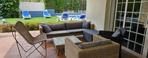 Posezení v ubytování Ainara Luxury