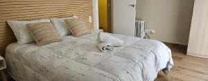 Postel nebo postele na pokoji v ubytování Ainara Luxury