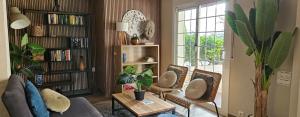 Posezení v ubytování Ainara Luxury