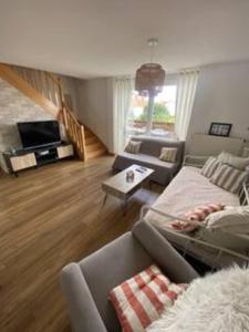 Et opholdsområde på Maison de Ville 5 mns du centre