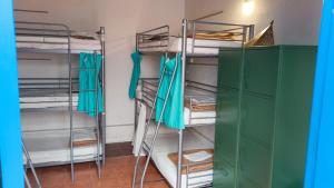 Ashavana Nest Hostel emeletes ágyai egy szobában