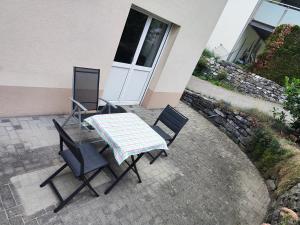 Garður fyrir utan Wohnung in traumhafter Lage!