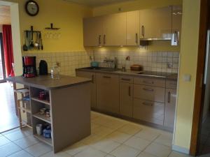 Η κουζίνα ή μικρή κουζίνα στο Lovely apartment in Kirn