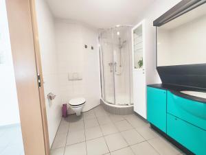 Baðherbergi á Wohnung in traumhafter Lage!